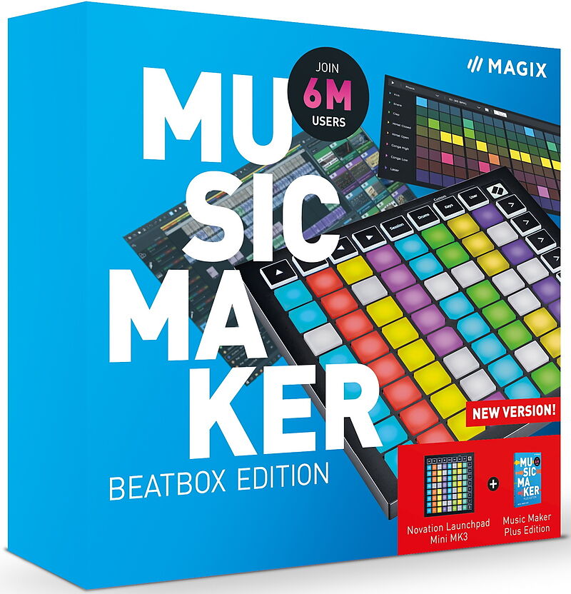 MAGIX Music Maker Beat Box Edition 2022 [PC] (D/F/I)