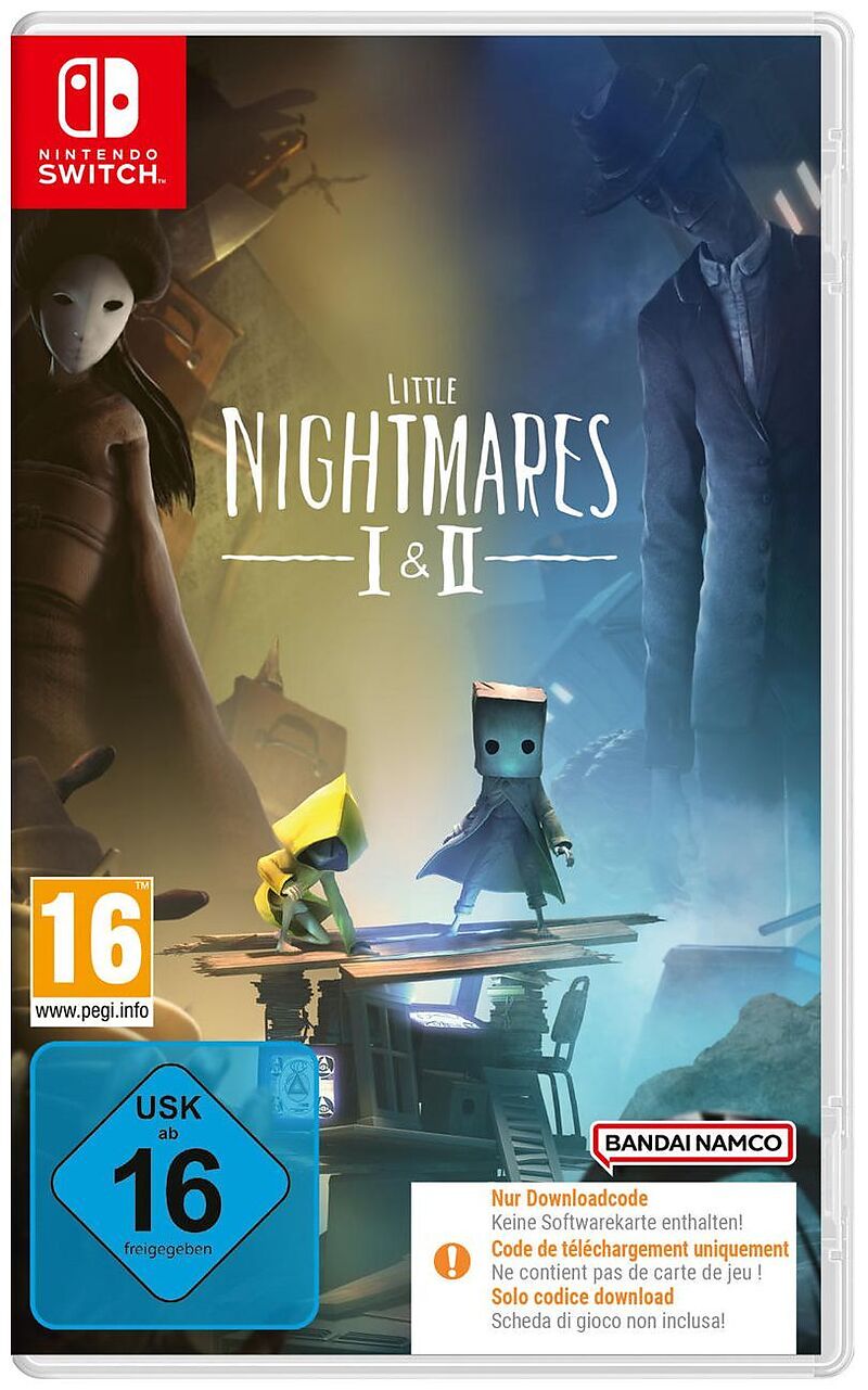 Little Nightmares I + II - Bundle [NSW] [Code in a Box] (D)