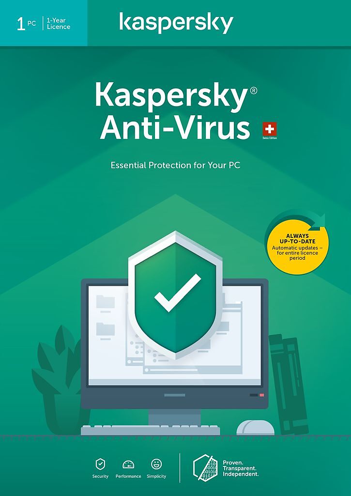 Kaspersky Anti-Virus (1 PC) [PC] (D/F/I)